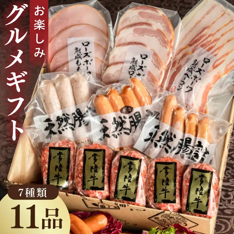 ハム 詰め合わせ 7種 肉のイイジマ（DU-96）