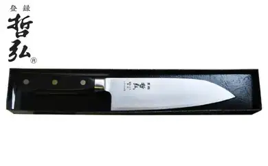 哲弘 三徳包丁 16cm ステンレス製 万能 粉末ハイス 燕三条製 包丁