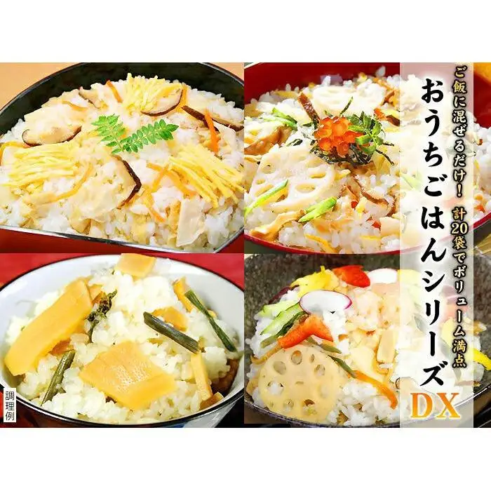 【京都 味の顔見世】簡単・便利な混ぜご飯の素！おうちごはんシリーズ20DX