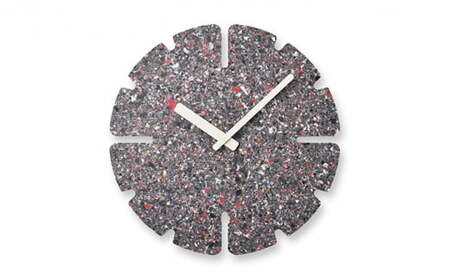 PANECO CLOCK / HIL22-11A MID インテリア 掛時計 時計 時間 レムノス シンプル サステナブルな循環型繊維リサイクルボードを使用 リビング 寝室  FAD-1041