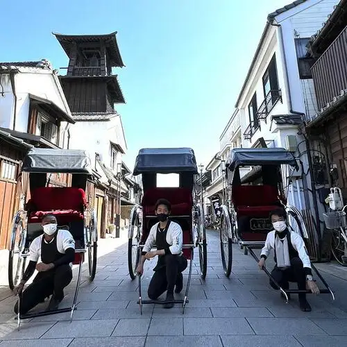 川越人力車いつき屋　おひとり様３０分貸切引換券 ／ 乗車チケット 観光 散策 お寺巡り 埼玉県