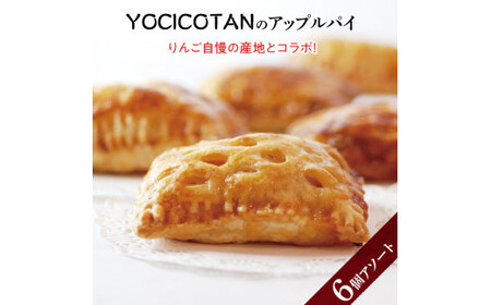YOCICOTANのアップルパイ 6個アソート（AH-2）