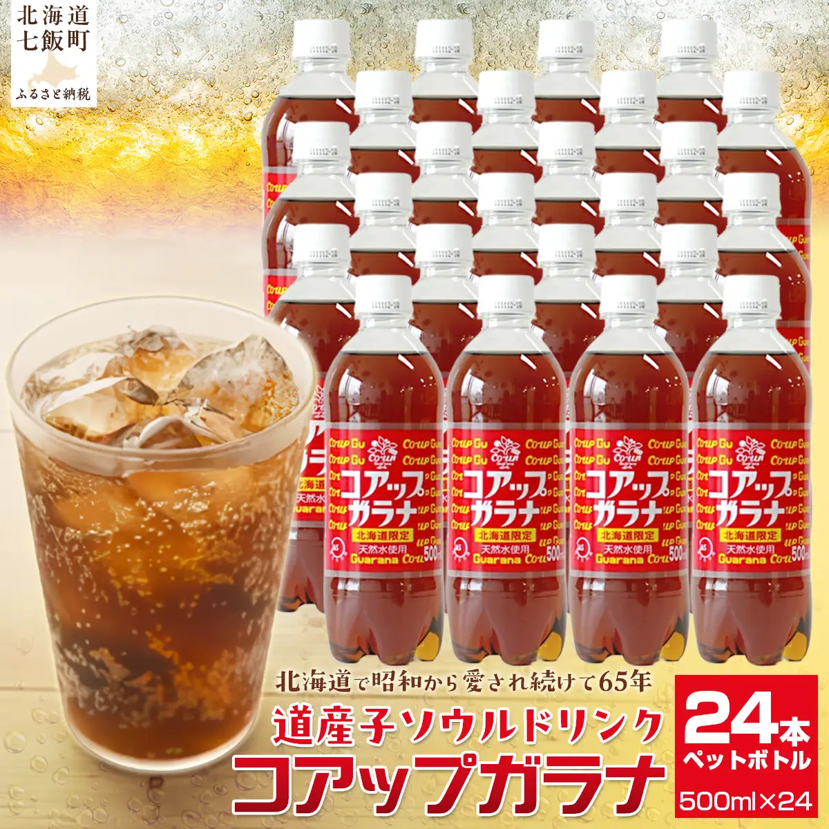 コアップガラナ24本セット（500mlペットボトル） NAQ003