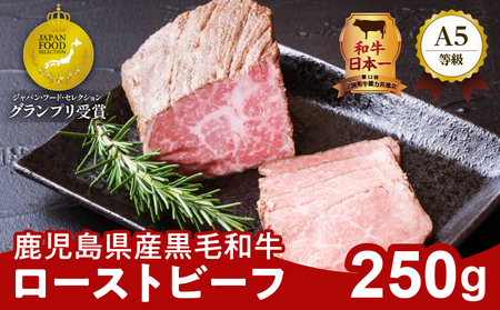 お家で贅沢に！黒毛和牛ローストビーフ250g K002-022 肉 牛肉 冷凍