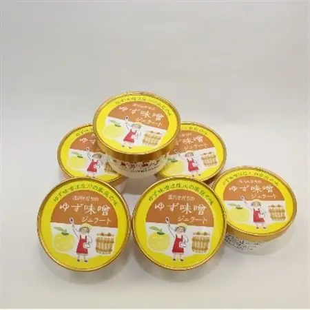 ゆず味噌ジェラート_菓子・スイーツ アイス・ジェラート  _【配送不可地域：離島】【1220431】