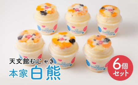 アイス 本家 白熊 6個 セット 【 天文館むじゃき 白くま 】 K009-001 冷凍