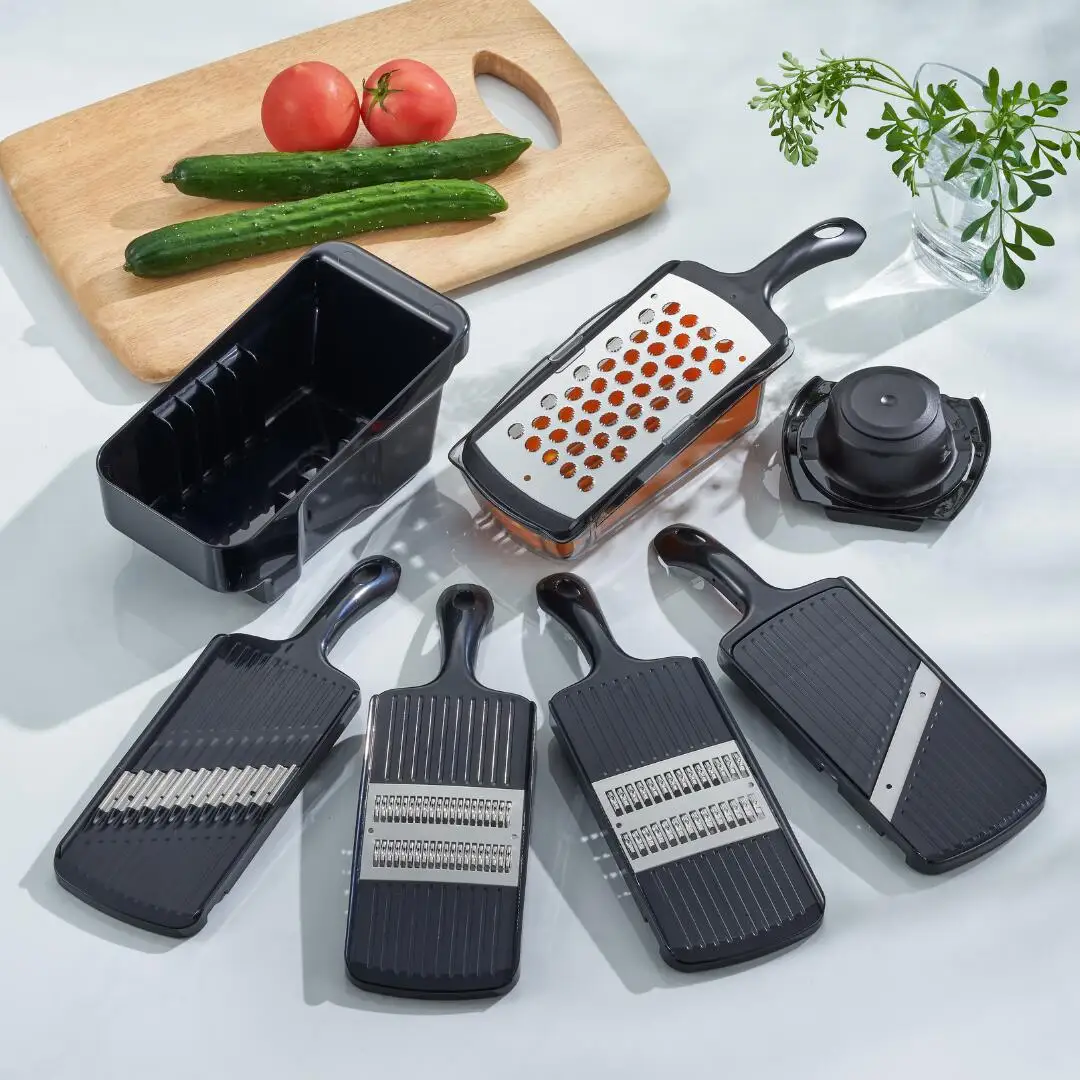 調理器具 UN 一台5役 快速調理器セット スライサー おろし キッチン用品 燕三条製