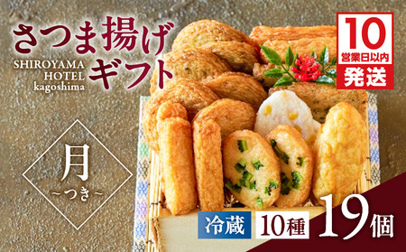 【 10営業日以内に発送 】 さつま揚げ ギフト 月～つき～ K096-008 スピード配送 最短 すぐ届く お急ぎ
