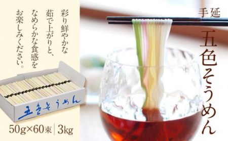 手延べそうめん 60束 そうめん 【GS004_x】
