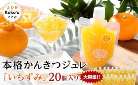 ＜大容量！＞本格かんきつジュレ「いちずみ」20個入り ゼリー ゼリー ゼリー ゼリー ゼリー ゼリー【KK0082】