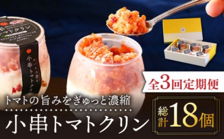 【3回定期便】アイス シャーベット 小串トマトクリン 計18個[OBJ009] アイス シャーベット