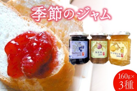 季節のジャム 3個セット 果実 