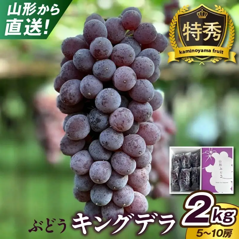 ぶどう（キングデラ）特秀品　0079-2611