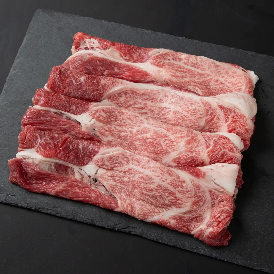 【HANAFUSA】鳥取和牛肩またはもも　すき焼きしゃぶしゃぶスライス [139]