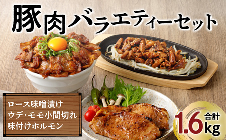 【 ナンチクファクトリー 】 豚肉 バラエティー セット 計 1.6kg （A1） K073-001 肉 惣菜 総菜 冷凍