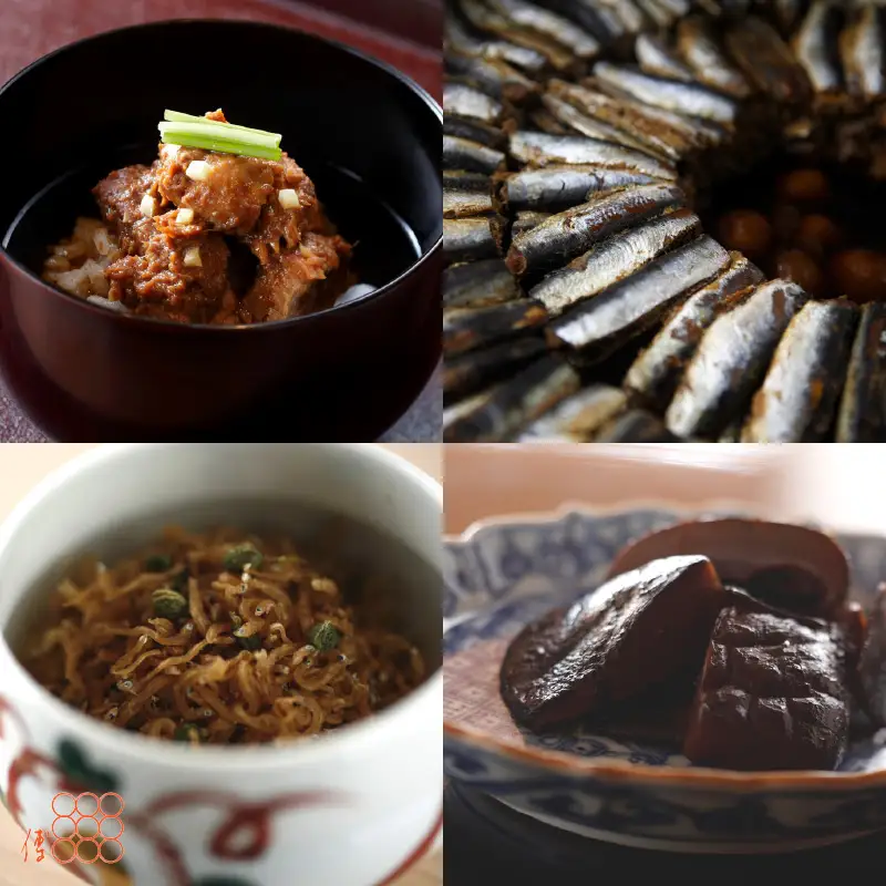 紫野和久傳【和煮4種詰め合わせ】