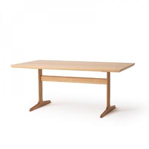 旭川家具 カンディハウス WING LUX T脚テーブル 165×85 北海道ナラNF_01218