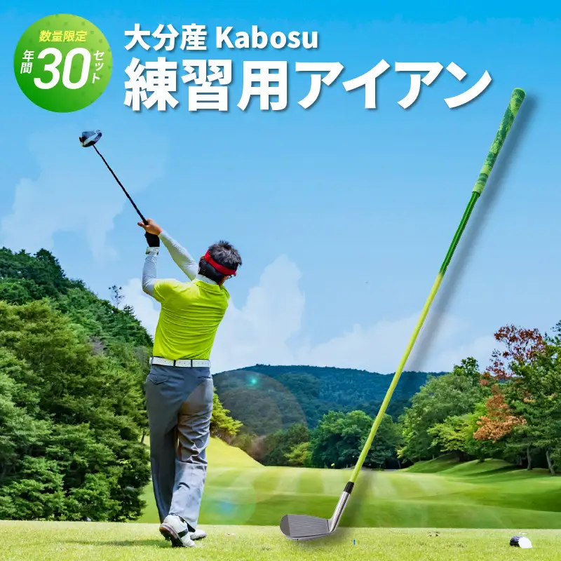 大分産 Kabosu スイング練習用アイアン						 R14144