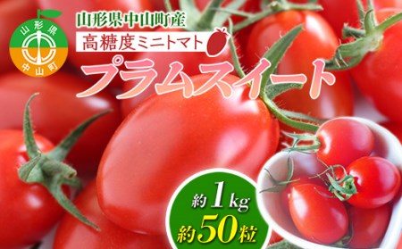 《2026年先行予約》山形県中山町産高糖度ミニトマト (プラムスイート) 期間限定 数量限定 濃厚 リコピン 甘い おやつ サラダ 新鮮 F4A-0110
