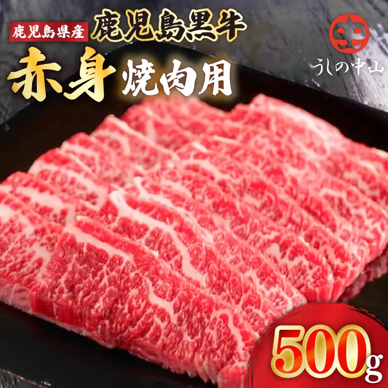 2110-1 うしの中山 赤身 焼肉用 500g KN050-038 肉 牛肉