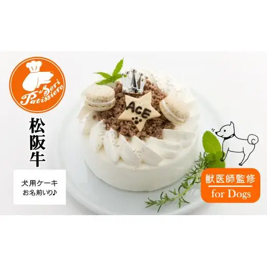 犬用ケーキ・和牛デコレーションケーキ・獣医師監修