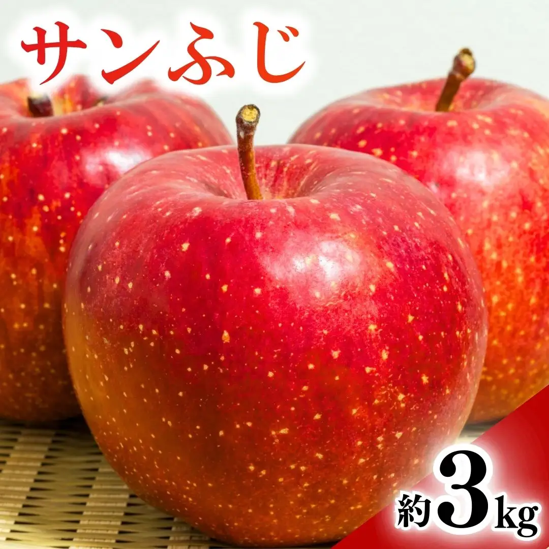 【2026年先行予約】りんご サンふじ 約3kg |サンふじ