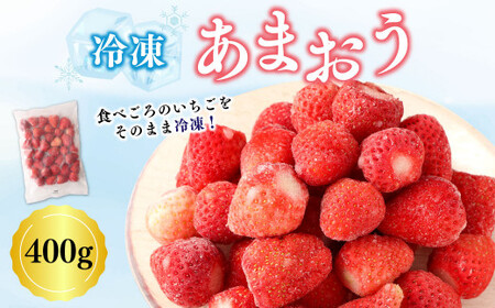 A192 冷凍あまおう 合計 1袋(400g) 冷凍 あまおう いちご イチゴ 福岡県 みやま市