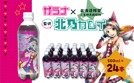 【ガラナ 500ml×24本】北乃カムイ　T057-002 飲料