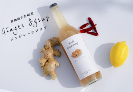 【高知県 大月町産】 ジンジャーシロップ 720ml