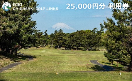 ゴルフ場 神奈川 GDO茅ヶ崎ゴルフリンクス 25,000円分　利用券 ゴルフ ゴルフ場利用権 ラウンド 運動 健康 スポーツ 自然 コース 