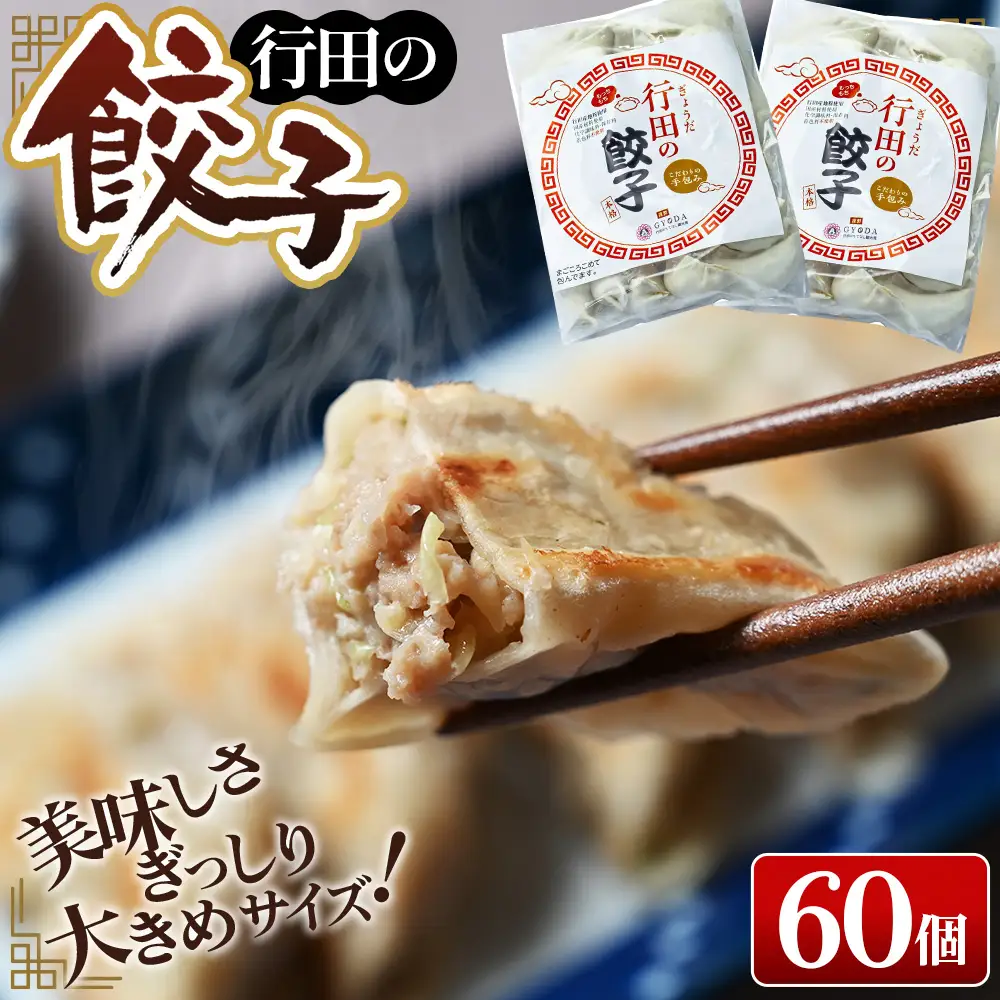行田の餃子2袋セット 1500g No.274