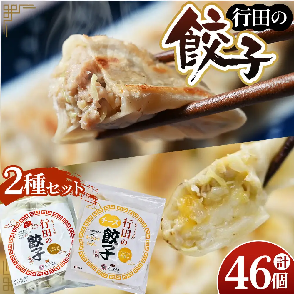 餃子セット（行田のチーズ餃子・行田の餃子）各1袋 No.280