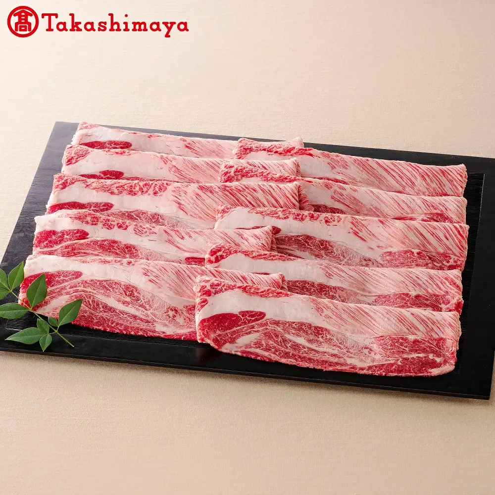 黒毛和牛 500g すき焼き・しゃぶしゃぶ 用 別海町産 肩ロース計500g(250g×2)＜別海和牛＞(高島屋選定品) 北海道 別海町