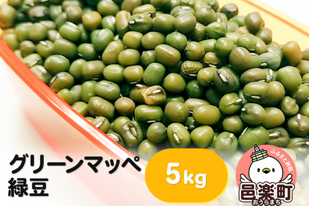 グリーンマッペ（緑豆）5kg×1袋 サイトウ・コーポレーション 飼料