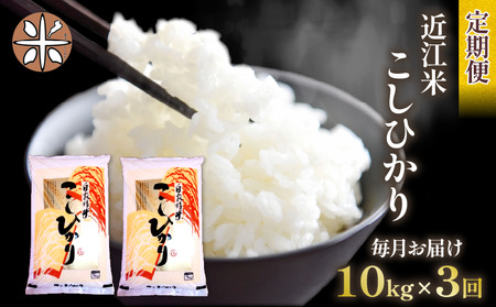 令和7年産 米 こしひかり 定期便 10kg 全3回 白米 5kg × 2袋 3ヶ月 近江米 コシヒカリ 国産 お米 米 おこめ ごはん ご飯 白飯 しろめし こめ ゴハン 御飯 滋賀県産 竜王 ふるさと ランキング 人気 おすすめ