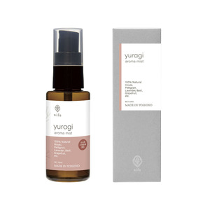 nifu オリジナル天然精油アロマミスト『yuragi』 50ml×1本 リラックス ひのき 奈良 吉野町