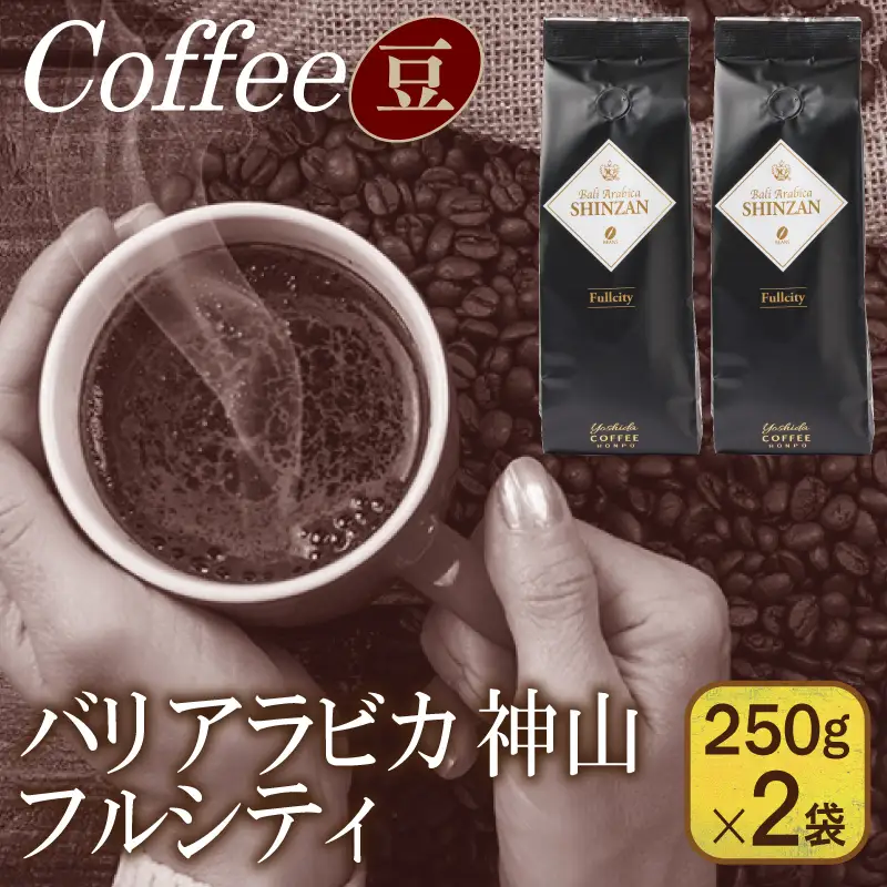バリアラビカ神山フルシティ　250g×2袋／豆 