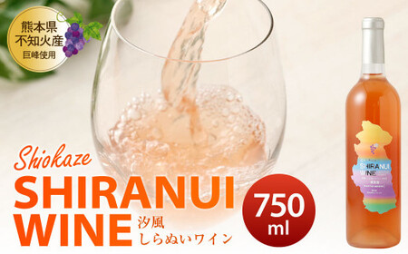 ワイン 汐風しらぬいワイン 750ml×1本