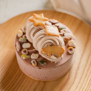 ＜栃木県/Vivo＞ヘーゼルチョコのジェラートケーキ(アイスケーキ)※北海道・沖縄・離島・九州・山口県への配送不可
