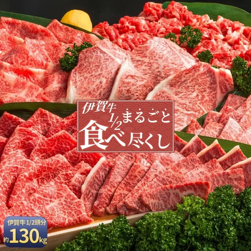 肉の横綱　伊賀牛１/2まるごと食べ尽くし【cook0045】