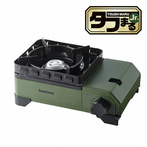 イワタニ　カセットフー　タフまるジュニア　オリーブ　CB-ODX-JR-OL【11100-0403】