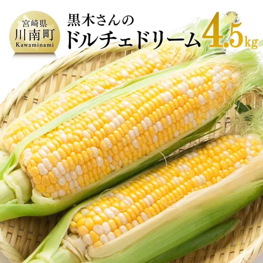 【令和8年発送】黒木さんのドルチェドリーム4.5kg スイートコーン
