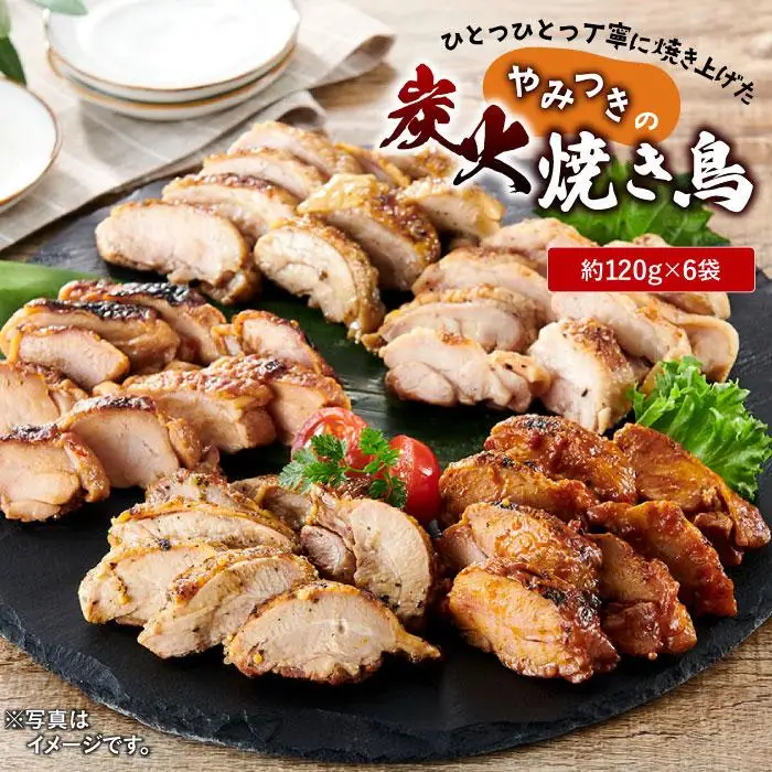 ひとつひとつ丁寧に焼き上げた、やみつきの「炭火焼き鳥」６パック