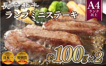 長崎和牛ランプミニステーキ(2枚)