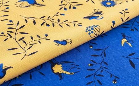 【ウクライナデザインセット】風呂敷・がま口・豆皿