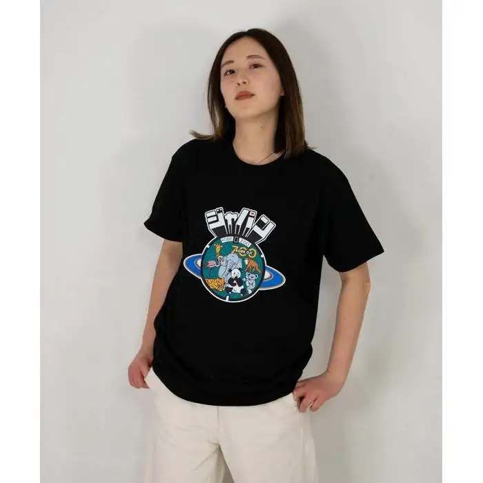 神戸市 マンホールTシャツ 黒（Sサイズ）
