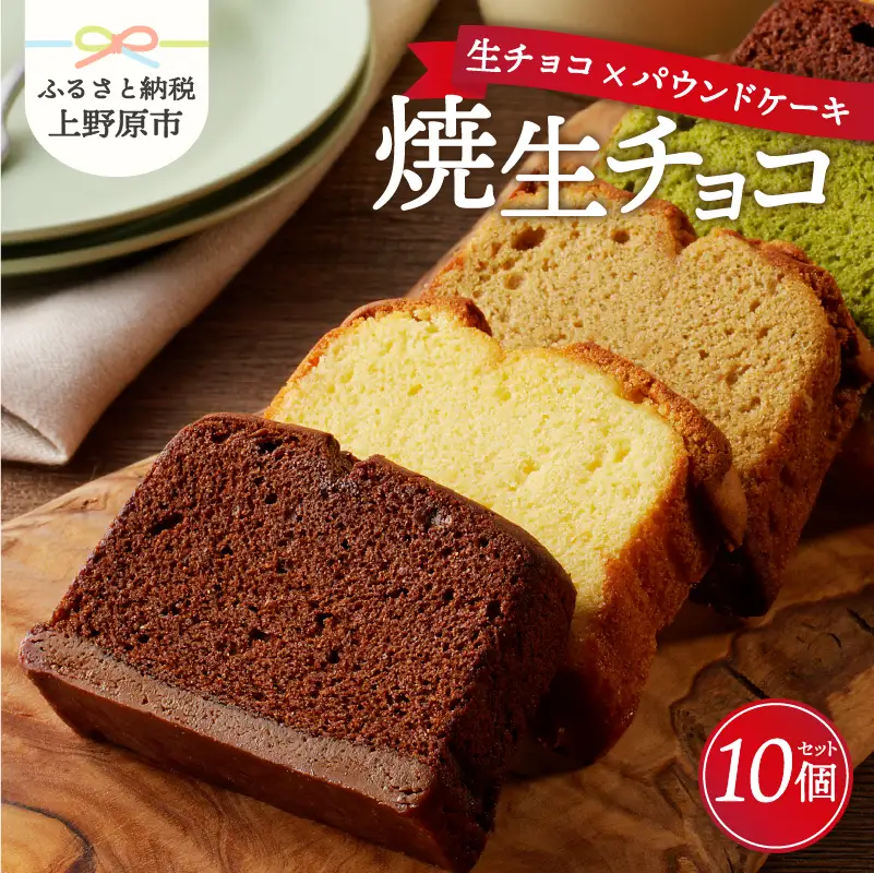 リュバン　焼生チョコ　10個セット スイーツ 洋菓子 お菓子 焼き菓子 デザート おやつ 甘さ控えめ お取り寄せ お洒落 ラッピング対応 贈り物 ギフト プレゼント ギフト クール便 送料無料 山梨県 上野原市