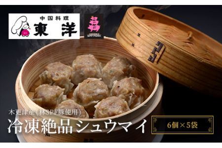 【木更津産(林SPF豚使用)】冷凍絶品シュウマイ(6個×5袋)