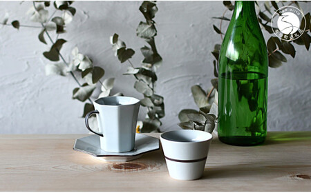 有田焼 白釉錆コーヒー碗皿&マルチカップ【ARITAYAKI-STORE】 和食器 食器 うつわ 器 コーヒーカップ＆ソーサー カップ 小鉢 フリーカップ シンプル おしゃれ 福泉窯 30000円 3万円 A30-754