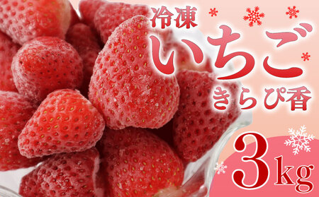 冷凍いちご いちご きらぴ香 3kg 苺 冷凍いちご